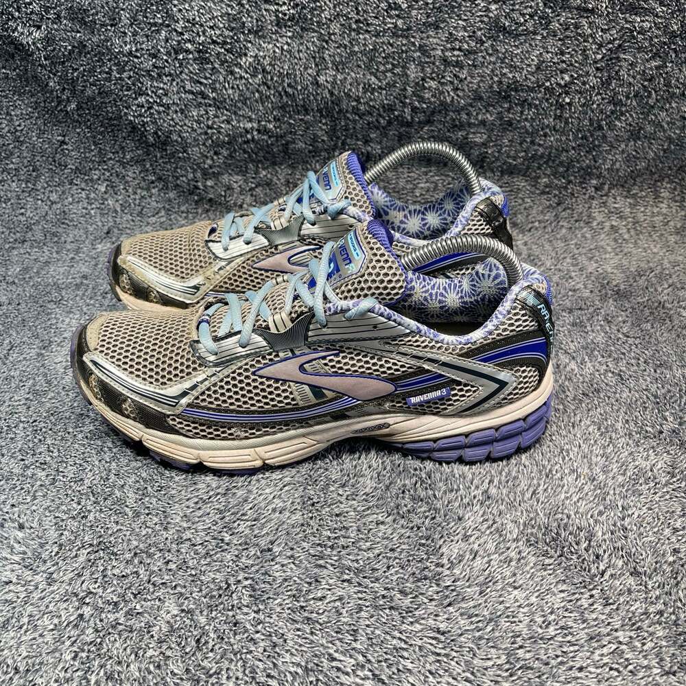 Brooks Ravenna 3 Silver Mesh Running Shoes Size 9.5 Women’s